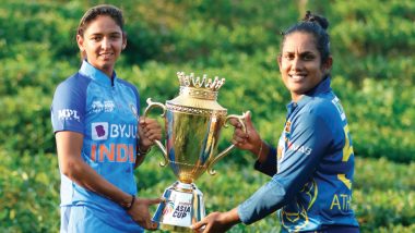 India Women vs Sri Lanka Women Live Streaming Online, Women’s Asia Cup 2022 Final: Get Free Live Telecast of IND-W vs SL-W Cricket Match on TV With Time in IST
