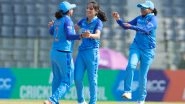 IND-W vs SL-W: Renuka Singh Takes 3/5 in Dominant Bowling Show As Sri Lanka Set 66-Run Target in Women&rsquo;s Asia Cup 2022 Final