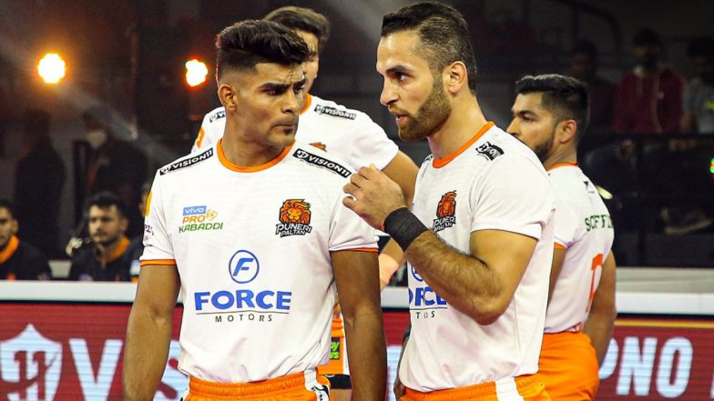 Puneri Paltan vs Gujarat Giants, PKL 2022 Live Streaming Online on Disney+Hotstar: Watch Free Telecast of Pro Kabaddi League Season 9 on TV and Online