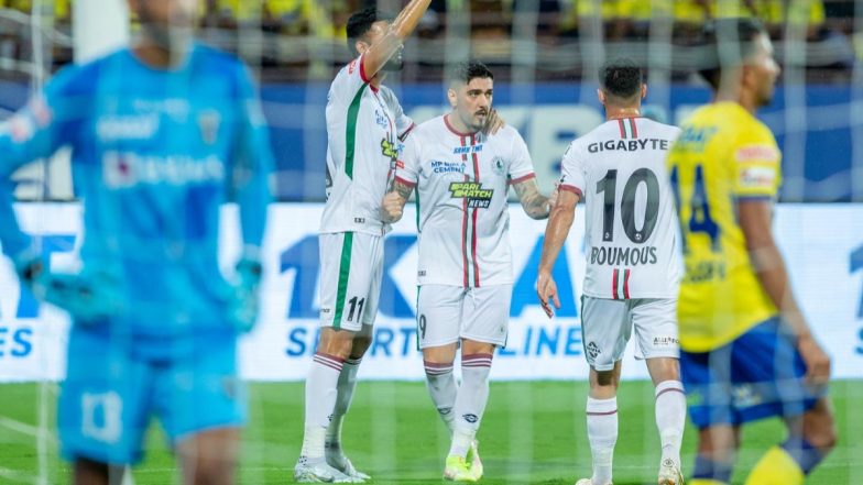 Kerala Blasters 2–5 ATK Mohun Bagan, ISL 2022–23: Dimitri Petratos Scores Hattrick As Mariners Win Seven-Goal Thriller (Watch Goal Video Highlights)