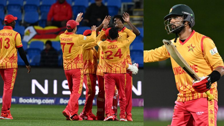 ZIM vs IRE: Sikandar Raza, Bowlers, Power Zimbabwe to 31-Run Win Over Ireland in T20 World Cup 2022 Group B Encounter