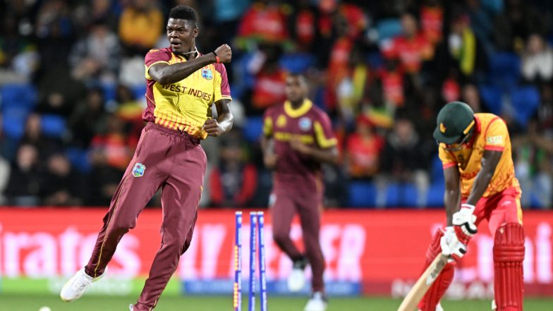 West Indies Beat Zimbabwe by 31 Runs in First Round Group B Encounter at T20 World Cup 2022