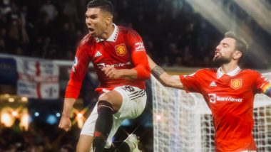 Chelsea 1–1 Manchester United, Premier League 2022–23: Casemiro Helps Red Devils Secure Point at Stamford Bridge (Watch Goal Video Highlights)