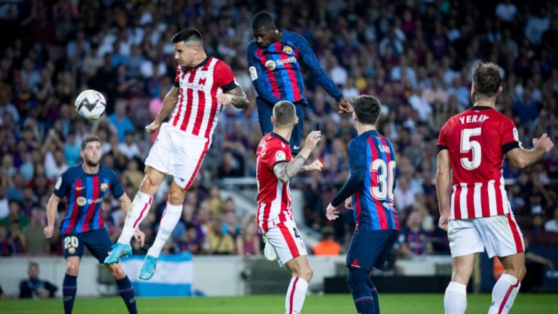 Barcelona 4–0 Athletic Club, La Liga 2022–23: Catalan Giants Register Convincing Victory (Watch Goal Video Highlights)