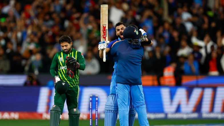 Virat Kohli Receives Massive Praise From Cricket Fraternity for His Match-Winning Knock in India vs Pakistan T20 World Cup 2022 Match (See Tweets)