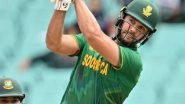 Rilee Rossouw&rsquo;s Hundred Powers South Africa to 205/5 Against Bangladesh in T20 World Cup 2022