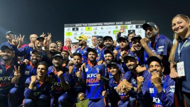 India Deaf Cricket Team Lifts DICC T20 Champions Trophy 2022 Title With 39-Run Victory Over South Africa