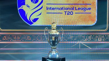 International League T20 Unveils Trophy For Inaugural Season in 2023