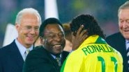 Ronaldinho Sends Wishes to Pele on His 82nd Birthday, Says &lsquo;Today is The Day of The Greatest of All&rsquo;