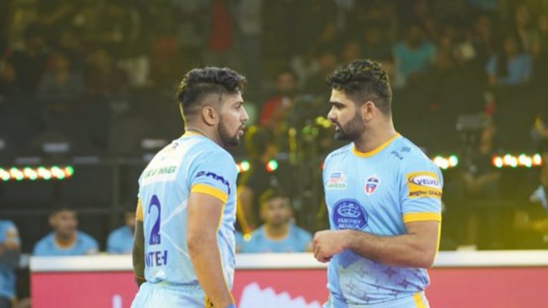 UP Yoddhas v Dabangg Delhi, PKL 2022 Live Streaming Online on Disney+ Hotstar: Watch Free Telecast of Pro Kabaddi League Season 9 on TV and Online