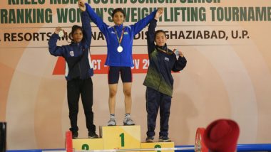 Akanksha Vyavahare Creates National Records in 40kg Category at Khelo India National Women's Weightlifting Tournament