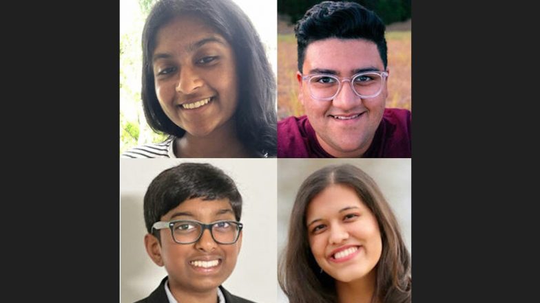 Four Indian-American Teenagers Win Top US Prize for Young Heroes