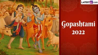 Happy Gopashtami 2022 Greetings & Images: Shri Krishna HD Wallpapers, Quotes, Messages and Wishes To Share on the Religious Hindu Festival