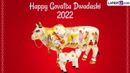 Govatsa Dwadashi 2022 Wishes and Greetings: Share WhatsApp Messages, Images, HD Wallpapers and SMS on the Festival of Worshipping Cows and Calves