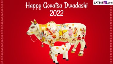 Govatsa Dwadashi 2022 Wishes and Greetings: Share WhatsApp Messages, Images, HD Wallpapers and SMS on the Festival of Worshipping Cows and Calves