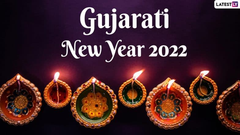 Happy Gujarati New Year 2022 Wishes and Naya Saal Mubarak HD Images: Nutan Varshabhinandan WhatsApp Status Video and Bestu Varas Greetings To Celebrate Nav Varsh | ???????? LatestLY