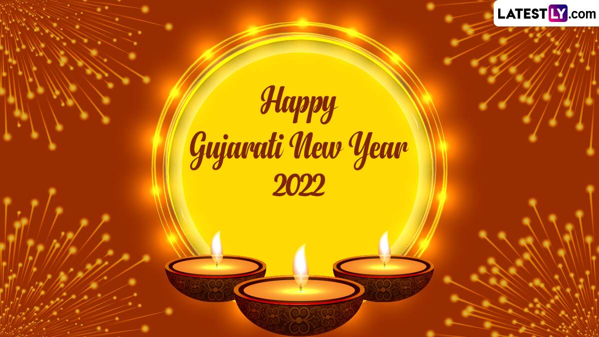 Festivals Events News Happy Gujarati New Year 2022 Greetings Share 