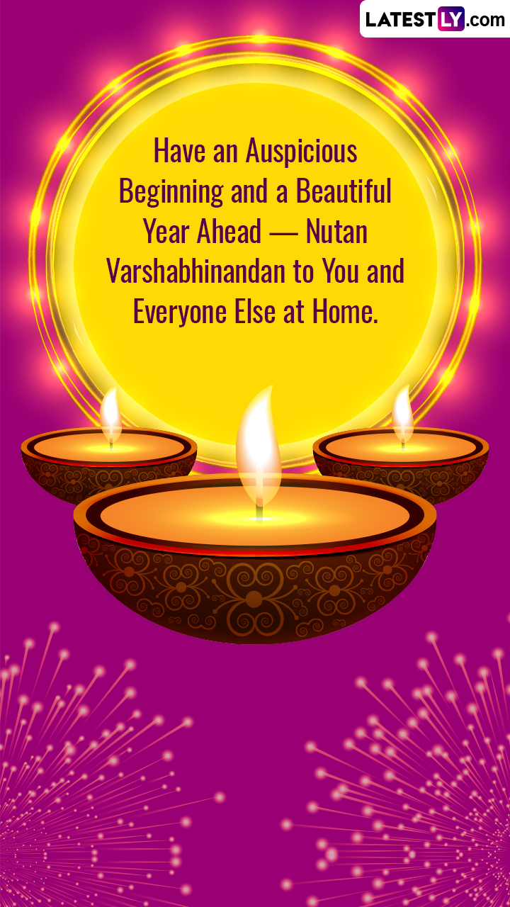 Gujarati New Year 2022 Wishes & Nutan Varshabhinandan Images To ...