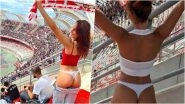 OnlyFans Model Famous for Flashing Her Butt at Football Matches Goes Viral BUT La Tifosa Della Bari aka Coyote Cutee Is Now Looking at a Police Investigation!