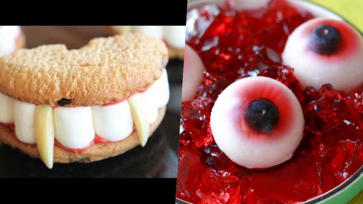 Food News Impressive Food Ideas For Halloween 2022 Watch Recipe 