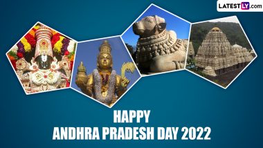 Andhra Pradesh Day 2022 Wishes and Greetings: WhatsApp Messages, Images, HD Wallpapers and SMS To Share on the Occasion of Andhra Pradesh Formation Day