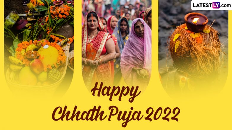 Chhath Puja 2022 WhatsApp Status & Messages: Celebrate the Auspicious Festival by Sharing Sandhya Arghya Wishes, Facebook Greetings, Quotes and HD Images with Loved Ones