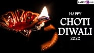 Choti Diwali Images & HD Wallpapers for Free Download Online: Wish Happy Naraka Chaturdashi 2022 With SMS, WhatsApp Status, Facebook Messages and GIFs to Loved Ones