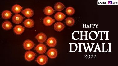Happy Choti Diwali 2022 Images & HD Wallpapers for Free Download Online: Shubh Diwali Wishes, Festive Greetings, WhatsApp Messages & Quotes To Share on Naraka Chaturdashi