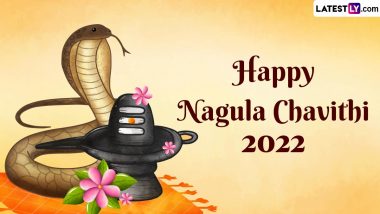 Happy Nagula Chavithi 2022 Wishes & Greetings: Send Telugu HD Images, Snake Worshiping Quotes, Nagula Chavithi Subhakankshalu Photos, WhatsApp Messages & Nag Devta Photos to Celebrate the Day