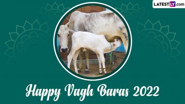 Vagh Baras 2022 Images & HD Wallpapers For Free Download Online: Happy Govatsa Dwadashi Greetings, Wishes and Messages To Mark Start of Diwali 