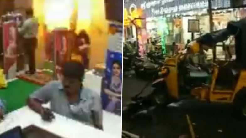 Video: One Dead, Several Injured After Helium Tank Explodes in Trichy’s Market; Case Registered