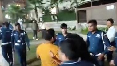 Noida: Hyde Park Society's Election for President Turns Into Ugly Fight; Two Women Injured, Two Guards Detained (Video)