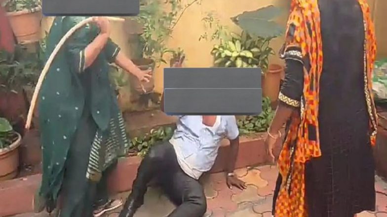 Hyderabad Shocker: School Principal’s Driver Rapes Four-Year-Old Kindergarten Girl in Banjara Hills Area, Gets Beaten Up by Parents; Video Goes Viral