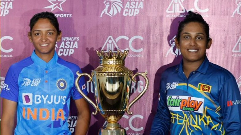 India vs Sri Lanka Head-to-Head Record: Ahead of Women’s Asia Cup 2022 Final Cricket Match, Here Are Results of IND W vs SL W Last 5 T20I Encounters