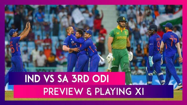 Ind Vs Sa 3rd Odi 2022 Preview Playing Xi India Aim To Clinch Series Ind Vs Sa 3rd Odi 2022 Preview Playing Xi India Aim To Clinch Series