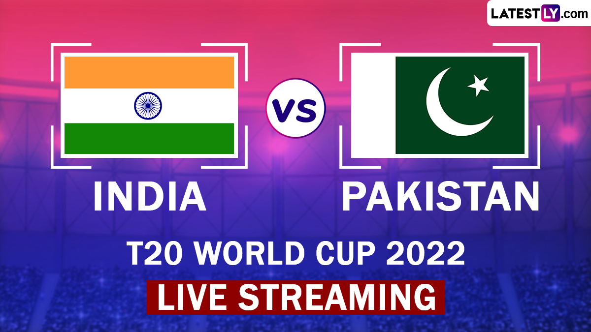 India vs Pakistan Live Streaming Online on Disney+ Hotstar, ICC T20 World Cup 2022 Get Free Telecast Details of IND vs PAK With Cricket Match Timing in IST 🏏 LatestLY