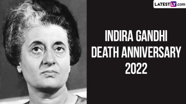 Indira Gandhi Death Anniversary 2022 Images & HD Wallpapers for Free Download Online: Messages, Quotes and Sayings To Pay Homage to The Iron Lady of India