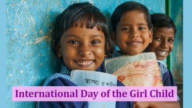International Day of the Girl Child 2022 Images & HD Wallpapers for Free Download Online: Wish Happy Girl Child Day With WhatsApp Messages, Quotes and Greetings