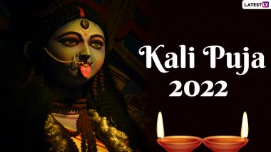 When Is Kali Puja 2022? Know About the Amavasya Tithi, Kali Puja Nishita Time, History, Significance and How This Festival for Goddess Kali Is Celebrated