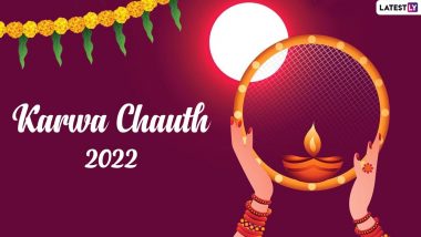 Karwa Chauth 2022 Moonrise Time Today in Delhi, Gurugram, Ambala, Ludhiana and Chandigarh: Know Chandra Darshan Timings on October 13 in These Cities