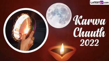 Karwa Chauth 2022: Wishing Everyone a Very Happy Karva Chauth As the Moon Is Seen Across Cities in India