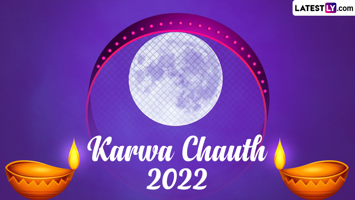 Happy Karwa Chauth 2022 Moonrise Wishes And Greetings: Share WhatsApp ...