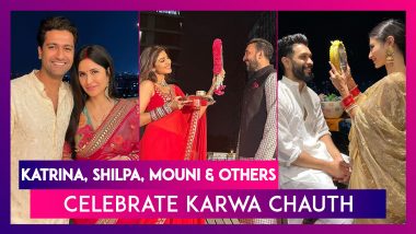 Karwa Chauth 2022: Katrina Kaif, Shilpa Shetty, Mouni Roy, Raveen Tandon, Maheep Kapoor & Others Celebrate