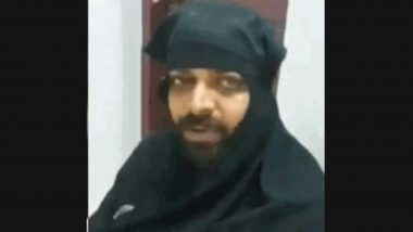 Kerala: Temple Priest Caught Roaming in Burqa in Koyilandy, Says Had 'Chicken Pox'