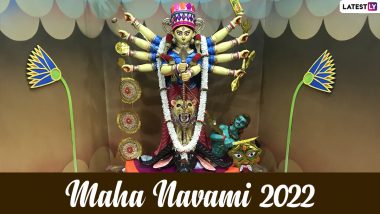 Maha Navami 2022 Date in Kolkata: When Is Durga Balidan and Ayudhya Puja? Know All About Its Significance, Shubh Muhurat, Puja Tithi and Ways To Observe Durga Puja Festival