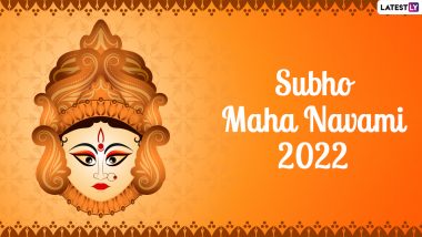 Maha Navami 2022 Greetings & SMS: WhatsApp Messages, Facebook Status, Quotes, HD Images, Wishes and Wallpapers To Celebrate Durga Puja Navami