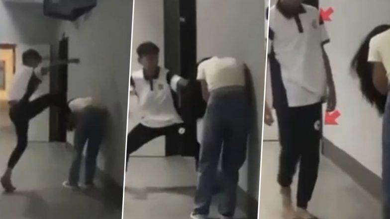 Disturbing Video: Man Kicks Woman in Face and Stomach Before Hitting Her With Slipper in Malaysia, Viral Clip Triggers Public Outrage