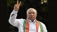 Congress President Mallikarjun Kharge to Join Rahul Gandhi in Bharat Jodo Yatra in Hyderabad