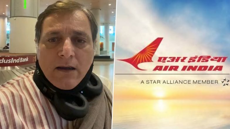 Manoj Joshi Slams Air India for Flight and Baggage Delay, Says 'Who Will Compensate? (Watch Video)