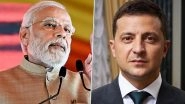 Russia-Ukraine Conflict: Volodymyr Zelenskyy Says &lsquo;Will Not Conduct Negotiations With Vladimir Putin&rsquo; in Response to PM Narendra Modi&rsquo;s Call for Peace